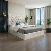 Nimbus Upholstered Soft Velvet Bed Frame