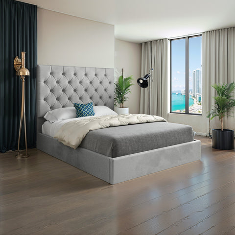 Nimbus Upholstered Soft Velvet Bed Frame