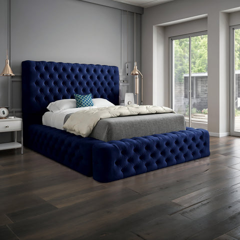 Serenity Pleated Upholstery Bed Frame