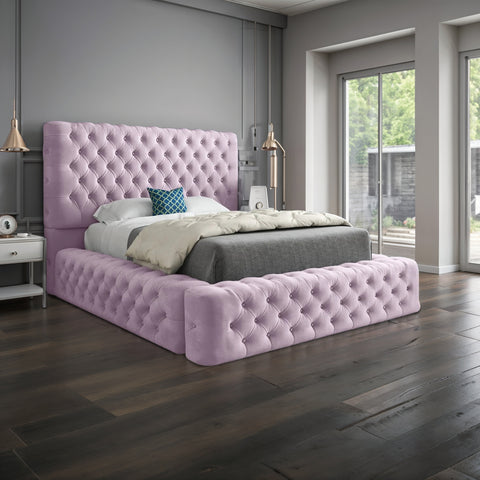 Serenity Pleated Upholstery Bed Frame