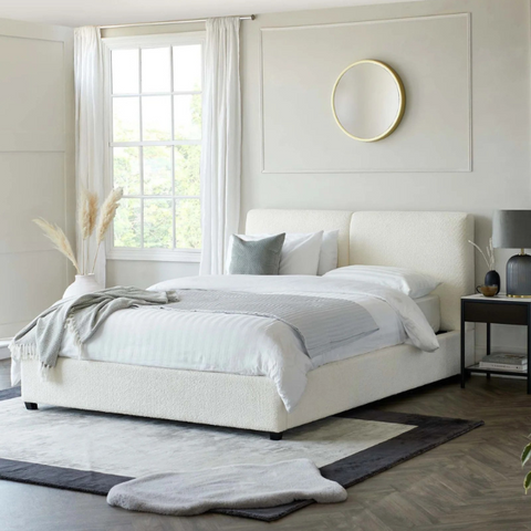 Opal Boucle Bed