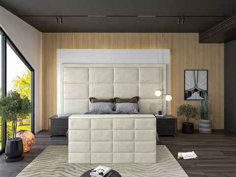 Lirim Upholstered Tv Bed Frame